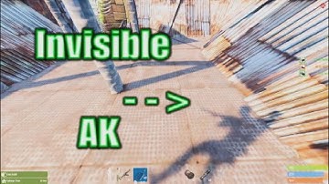 Invisible Guns Glitch. Rust Console Edition