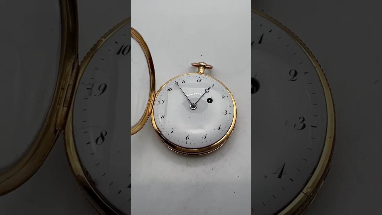 Gold 18 K verge Quarter Repeater