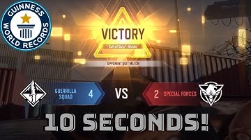 The FASTEST COD MOBILE 1v1 EVER!