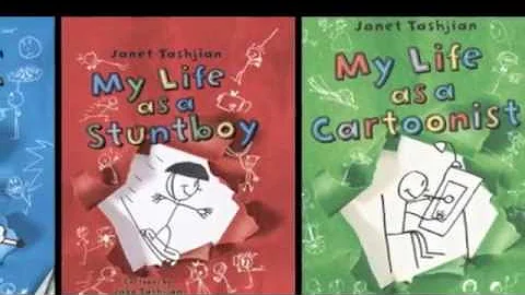 MY LIFE AS A CARTOONIST by Janet Tashjian ; cartoo...