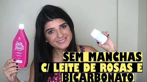 Como clarear a pele com leite de rosa?