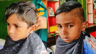 One Side Hair Cutting 2024 / Boys Kids Haircut Tutorial