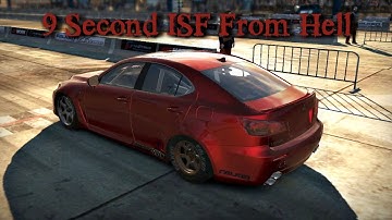 NFS SHIFT 2 | 9 Second ISF Drag Build
