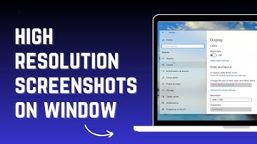 How to Take High Resolution Screenshots on Window | Take 4K Screenshots on PC