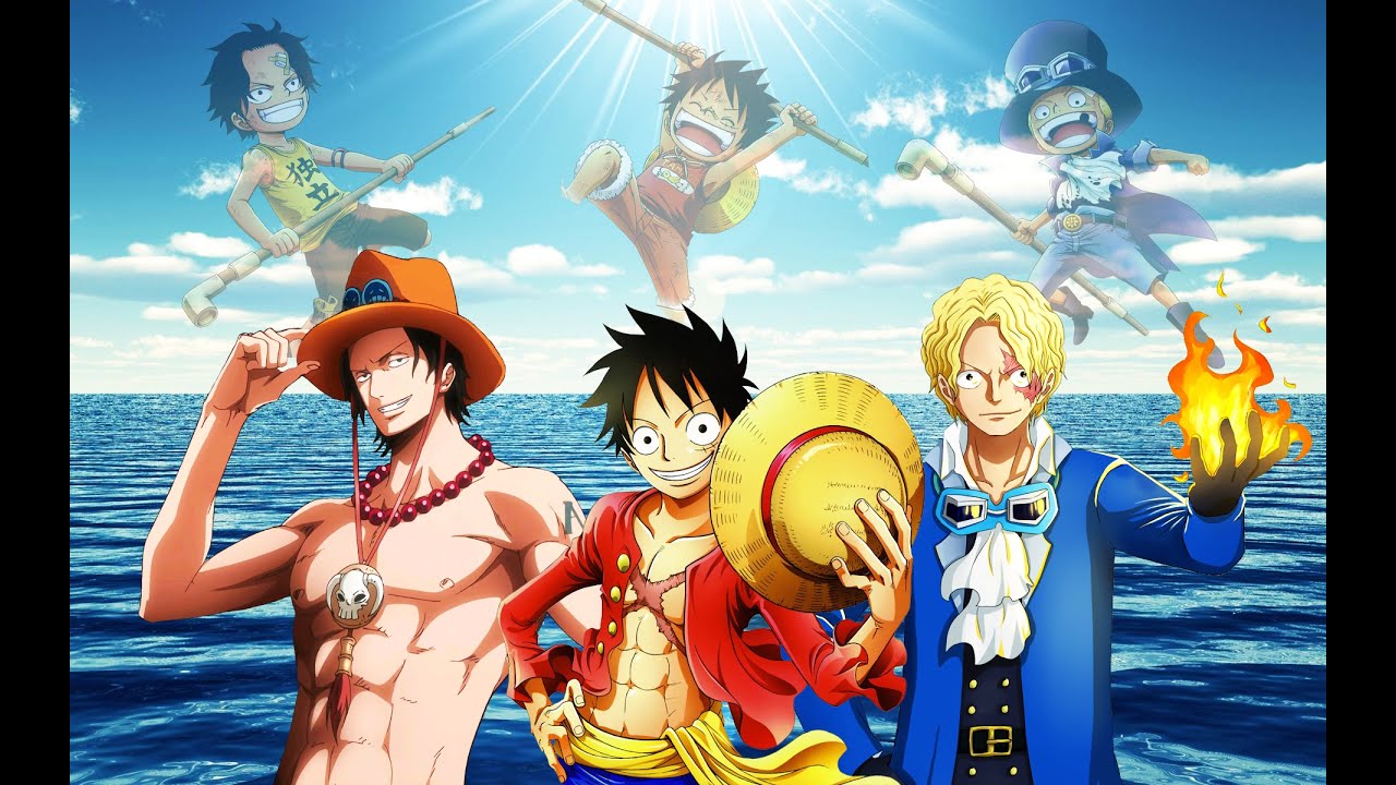 New One Piece Poster- Sabo, Luffy and Ace. - YouTube