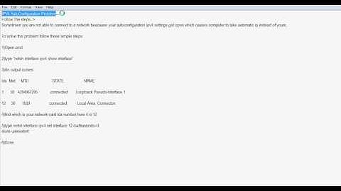 ipv4 autoconfiguration problem.avi