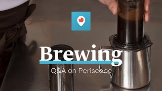 Manual Brewing Q&A on Periscope with Tim Wendelboe screenshot 3