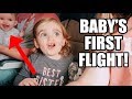 Hilarious Reaction to Airplane Flight!