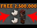 Make 2,500,000 Coins In 10 Seconds Hypixel Skyblock #shorts