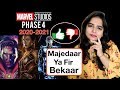 Marvel Phase 4 Announcement Reaction In Hindi | Deeksha Sharma