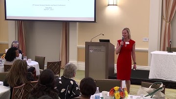 Elizabeth Haines speaks at 2017 Gender & Work Symposium