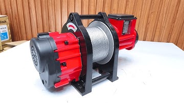 Tời điện NJ-500DS: Khởi động mềm, 2 cấp tốc độ, nâng chuẩn tải 500kg