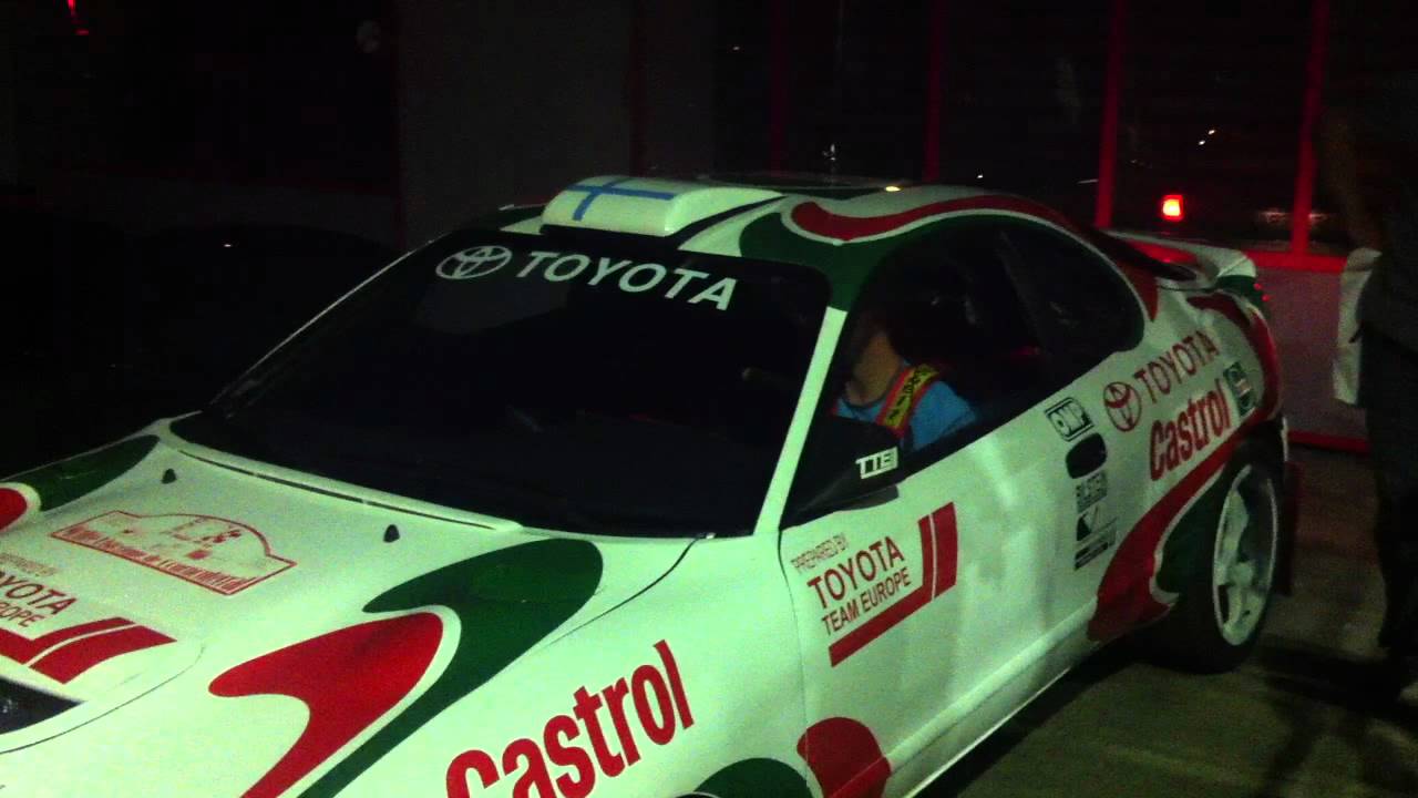 Toyota Célica GT4 WRC Castrol - YouTube