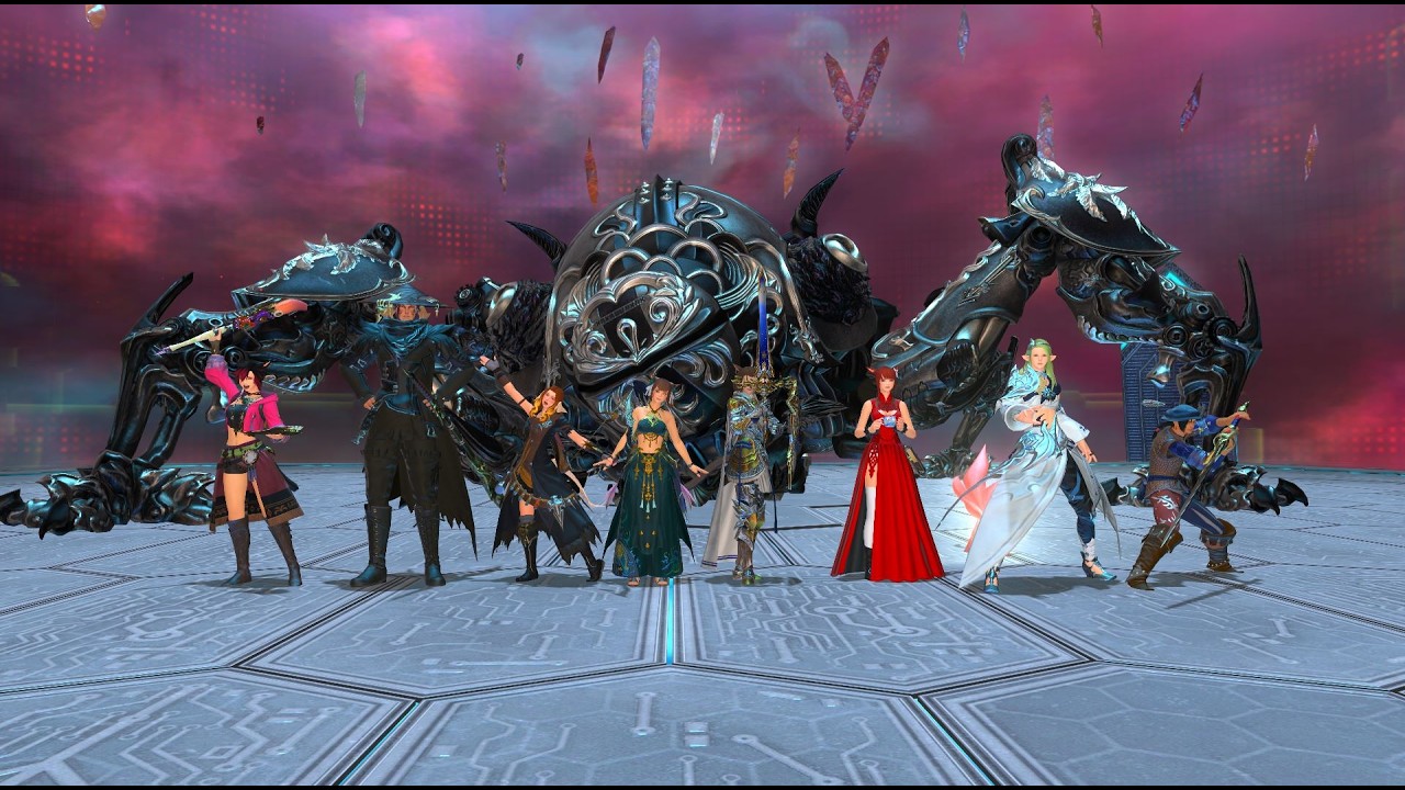 FFXIV- Omega 11 SAVAGE min ilvl, no echo | PCT POV | 7.45