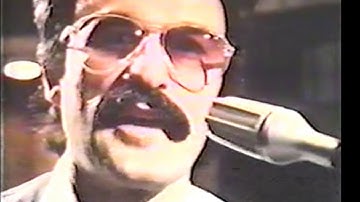 Giorgio Moroder in the studio 1979 with Harold Faltermeyer, modular synthesizer, Moog