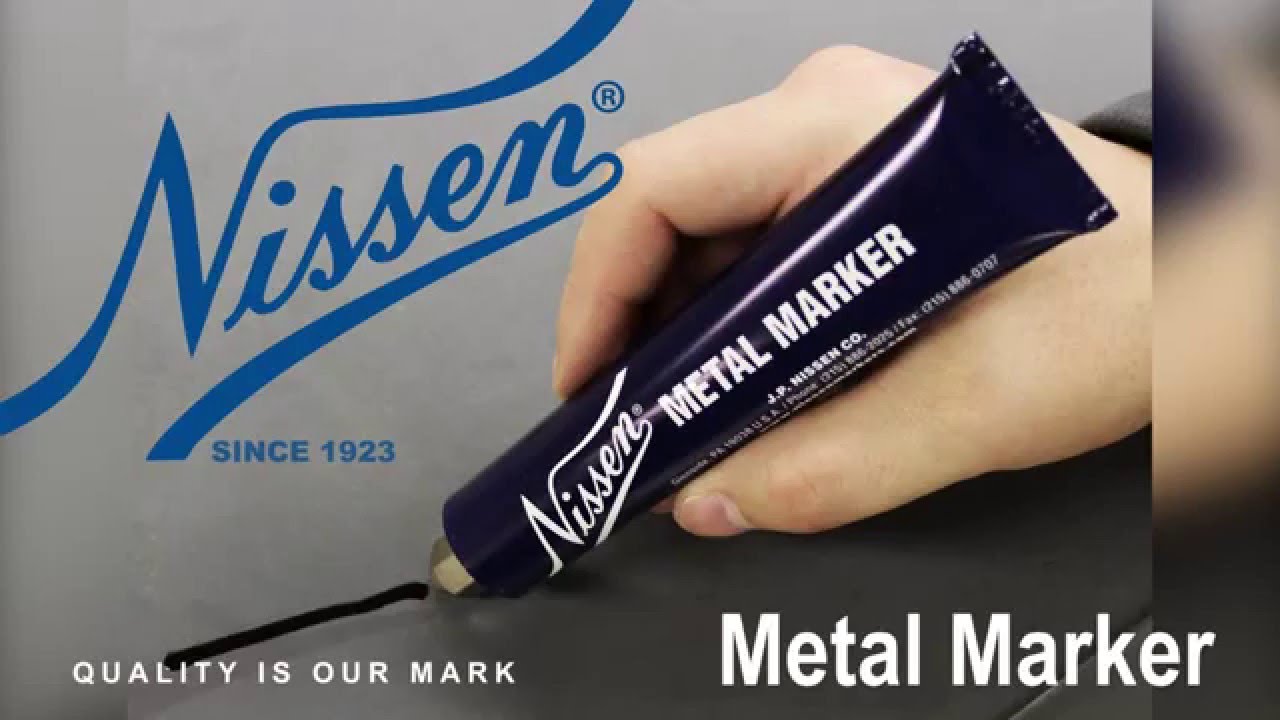 Industrial Metal Marker- Nissen Markers 