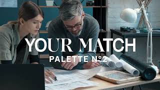 Your Match Palette 2: Ceramica effetto cemento con colori ricchi di freschezza e vitalità (it)