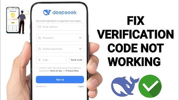 How To Fix DeepSeek AI Verification Code Not Received | DeepSeek AI Sign Up Code Not Working