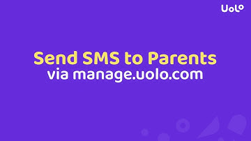 How to send sms via Uolo manage?