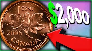 "Holy Grail 2006 Penny" - Rare & Valuable Canadian Pennies You Can Find!!