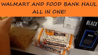 картинка: Walmart и Food Bank поставляют все в одном месте!