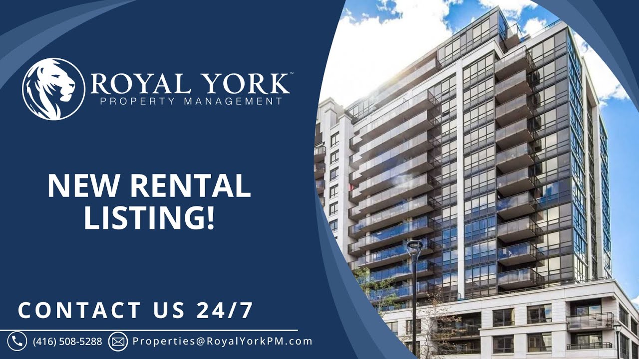 1 BED + DEN 1 BATH - CONDOMINIUM FOR RENT - 1070 SHEPPARD AVENUE WEST, TORONTO, ONTARIO