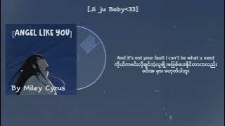 Angel like you--[Miley Cyrus]MMsub lyric~#mmsub #mileycyrus#angellikeyou