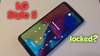 LG Stylo 5 How to by pass screen lock, pin, password, pattern , hard reset screenshot 5