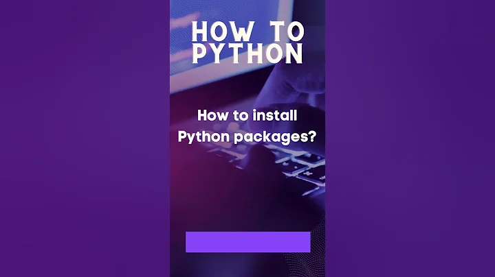 How to Install Python Packages