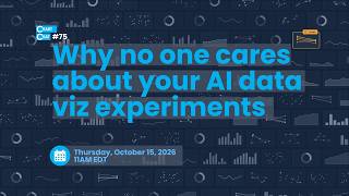 Chart Chat #75: Why No One Cares about your AI Data Viz Experiments