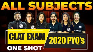 CLAT EXAM : All Subjects | Previous Year Question Paper 2020 (One Shot) | CLAT Preparation screenshot 2