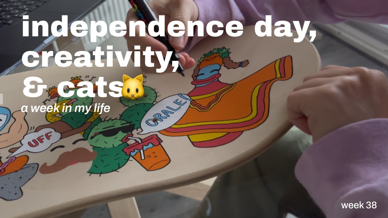 Independence day, creativity & cats: A week in my life | Living in the Netherlands 