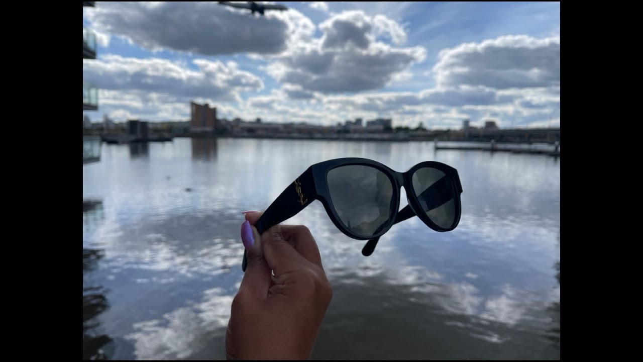 YSL / Saint Laurent Sunglasses Review - YouTube