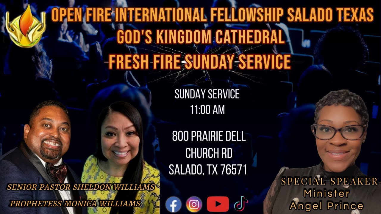 SUNDAY FRESH FIRE SERVICE | Minister's Month - YouTube