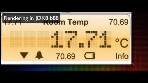 Rendering artifacts in JDK8 b89