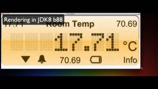 Rendering artifacts in JDK8 b89