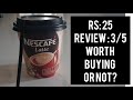 NESCAFFE LATTE | Review | How to make| Worth buying or not?