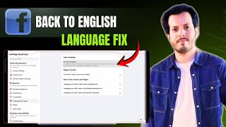 How To Change Facebook Language Back to English | Fix Language Settings