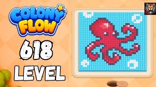 Colony flow Level 618 Walkthrough Solution