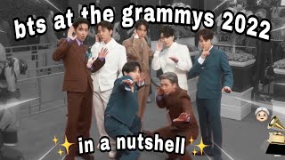 bts at the grammys 2022 in a nutshell✨ by TaeZa 559,227 views 2 years ago 8 minutes, 36 seconds