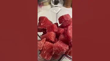 How to Make WATERMELON SORBET Delicious and healthy summer dessert