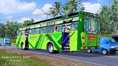 Released Tamilnadu Bus Mod In Bus Simulator Indonesia - Bussid Bus Mod - Bussid Car Mod - Bussid