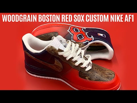 Boston Red Sox Air Jordan 13 Sneaker, Red Sox MLB Custom Shoes