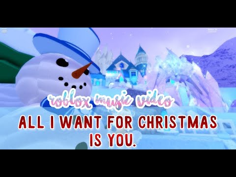 All I Want For Christmas Is You Mariah Carey Roblox Music Video Royale High Youtube - all i want for christmas is you roblox music video