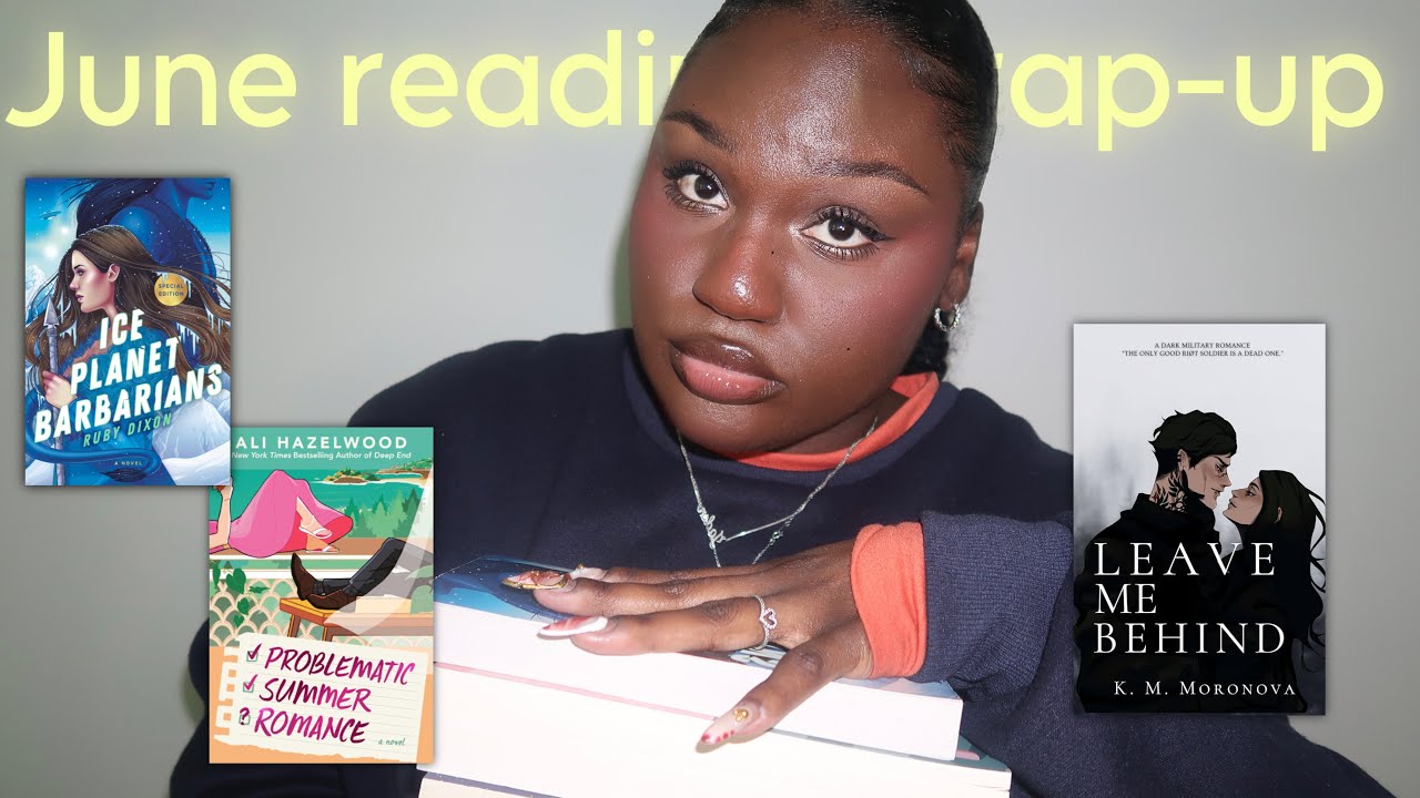 ASMR | June Reading Wrap-Up [whisper ramble!!]