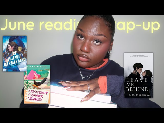 ASMR | June Reading Wrap-Up [whisper ramble!!]