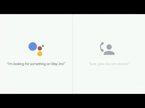 Google Duplex Demo: Google Assistant calls businesses to make appointments