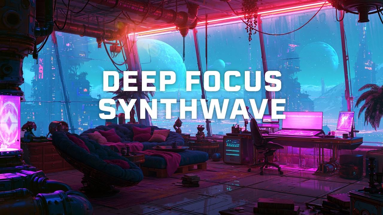 Deep Focus Synthwave // Atmospheric ADHD & Study Ambient bekijken op YouTube Deep Focus Synthwave // Atmospheric ADHD & Study Ambient bekijken op YouTube