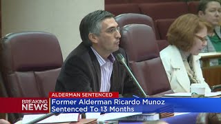 Former Ald. Ricardo Munoz sentenced to 13 months in prison