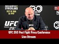 UFC 293: Adesanya vs. Strickland Post Fight Press Conference Live Stream